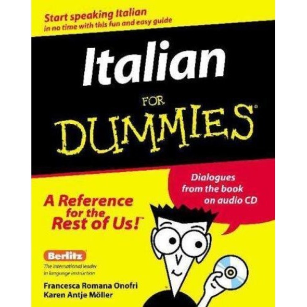 Italian for Dummies (With Audio CD) - Paperback - GOOD